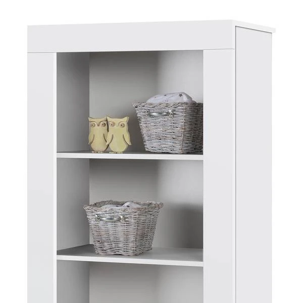 Staande Open Kast Nordic White 4 Staande Open Kast Nordic White - Afbeelding 4