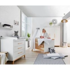 Kinderkamerset Miami White II (3-delig)
