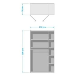Babykamer Kim III (4-delig) -Thuis - kinderkamer 1000253710 210325 16342500052 SKETCH DETAILS P000000001000253710 sketch