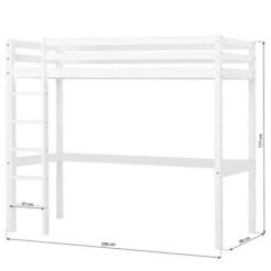 Hoogslaper Hoppekids Basic I -Thuis - kinderkamer 1000257168 210407 14383200202 SKETCH DETAILS P000000001000257168 sketch