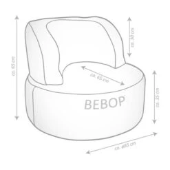 Magma-Heimtex Zitzak Scuba Bebop -Thuis - kinderkamer 1000259501 210421 15391200202 SKETCH DETAILS P000000001000259501 sketch