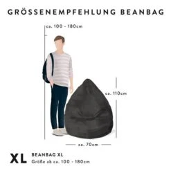 Magma-Heimtex Beanbag Easy XL -Thuis - kinderkamer 1000259545 210421 15451500454 SKETCH DETAILS P000000001000259545 sketch