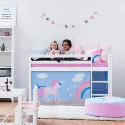Halfhoog Bed Unicorn II -Thuis - kinderkamer 1000261431 210426 15330300037 MOOD DETAILS P000000001000261431 mood