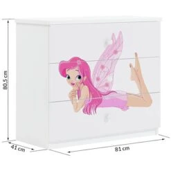 Ladekast Babydreams Fee I -Thuis - kinderkamer 1000306512 211123 083722000527 SKETCH DETAILS P000000001000306512 sketch