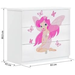 Ladekast Babydreams Fee II -Thuis - kinderkamer 1000306517 211123 083722000540 SKETCH DETAILS P000000001000306517 sketch