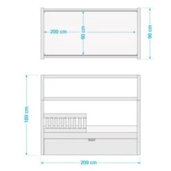 Huisbed Traumhaus (incl. Extra Bed) -Thuis - kinderkamer 1000312375 211130 143400000562 SKETCH DETAILS P000000001000312375 sketch