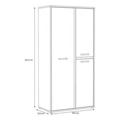 Kledingkast Callander -Thuis - kinderkamer 1000366467 220919 500 SKETCH DETAILS P000000001000366467 sketch