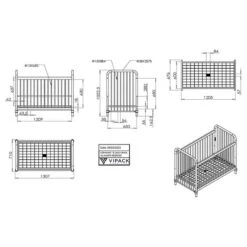 Ledikant Bronxx -Thuis - kinderkamer 1000407842 231025 500 SKETCH DETAILS P000000001000407842 sketch