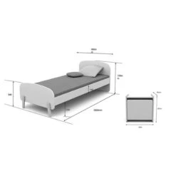 Kinderbed-set Kiddy 3-delig -Thuis - kinderkamer 1000407851 231025 500 SKETCH DETAILS P000000001000407851 sketch