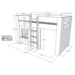 Speelbed Reno -Thuis - kinderkamer 1000407929 231025 500 SKETCH DETAILS P000000001000407929 sketch