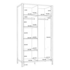 Draaideurkast Shenbu -Thuis - kinderkamer 1000408589 231031 501 SKETCH DETAILS P000000001000408589 sketch