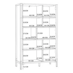 Open Kast Shenbu Met 3 Lades -Thuis - kinderkamer 1000408596 231031 501 SKETCH DETAILS P000000001000408596 sketch