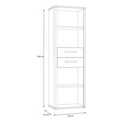 Open Kast Lannec 66 Cm -Thuis - kinderkamer 1000408612 231031 500 SKETCH DETAILS P000000001000408612 sketch