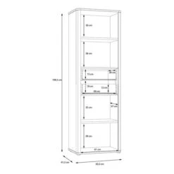 Open Kast Lannec 66 Cm -Thuis - kinderkamer 1000408612 231031 501 SKETCH DETAILS P000000001000408612 sketch