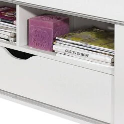 Bed Met Opbergruimte Point -Thuis - kinderkamer funktionsliege calma alpinweiss 496056