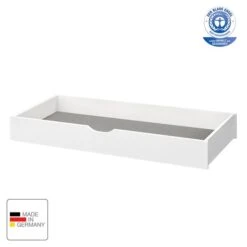 Rollende Bedlade Annett -Thuis - kinderkamer rollbettkasten annett alpinweiss esche coimbra 4593200
