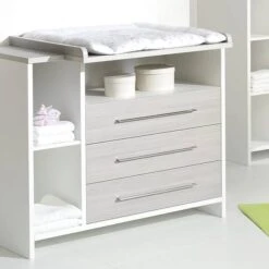 Babykamer Eco Silber (3-delig) -Thuis - kinderkamer schardt eco silber kinderzimmer silber lackiert m sc kse 0382 5