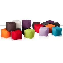 Zitkubus Scuba Cube -Thuis - kinderkamer sitzwuerfel scuba cube stoff schwarz 1313171
