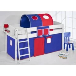 Hoogslaper Ida Colours -Thuis - kinderkamer spielbett ida 4105 blau rot 942390